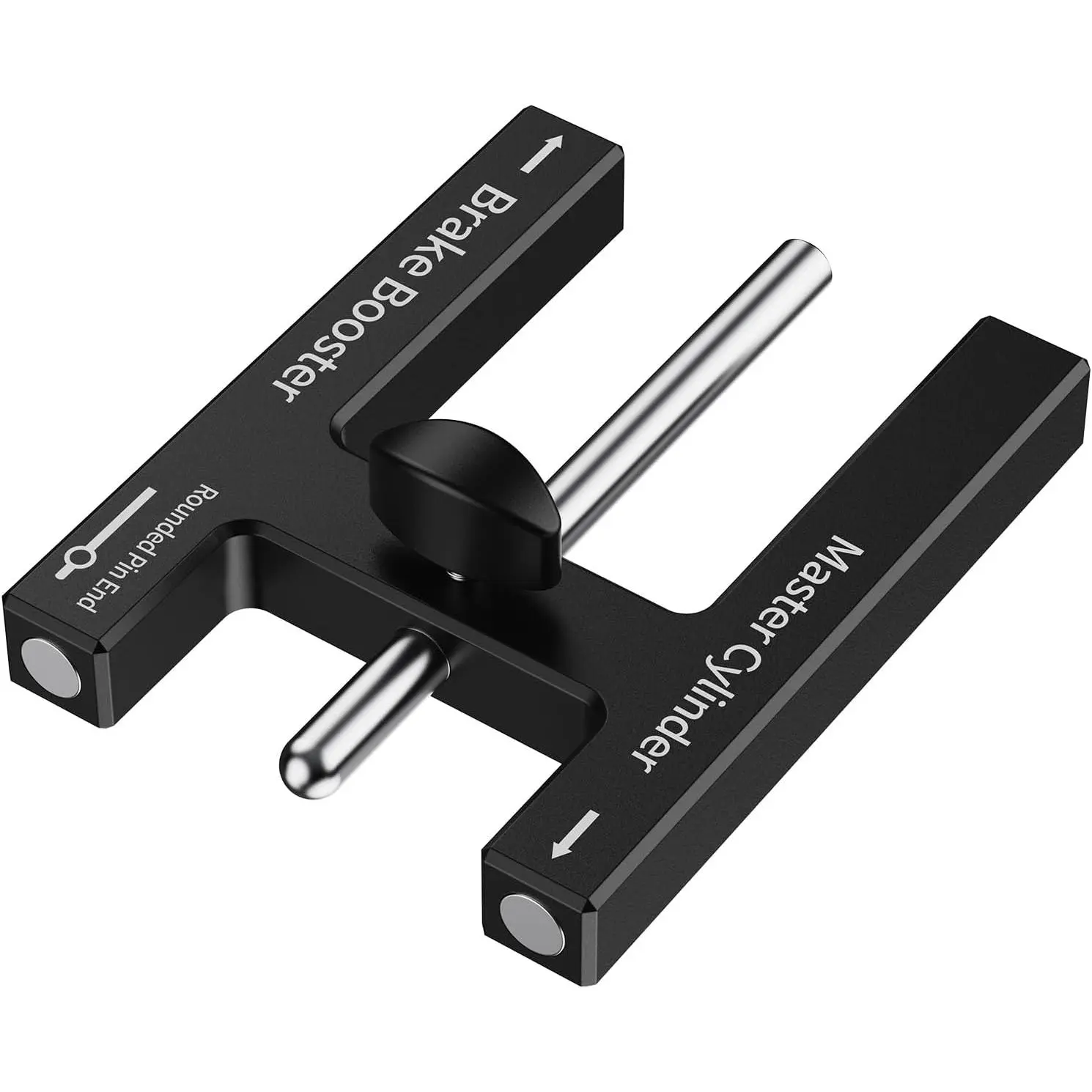 (Upgraded) Brake Adjustment Tool, Brake Booster Rod Adjustment Tool, Brake booster with master cylinder,Pushrod Power For Adjustable Braking Distance of Brake Pedal(N48 Magnetic CNC Aluminum)