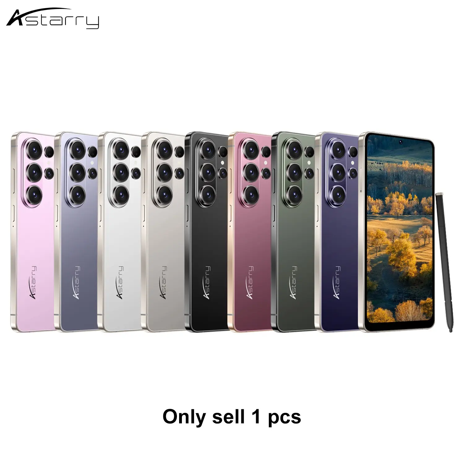 Astarry-S26 Ultra Android Smartphone, 3gb RAM + 32GB Storage, Dual Sim, 6.75-Inch HD Screen, Android 12.0, 4100mah Battery, 4g Network