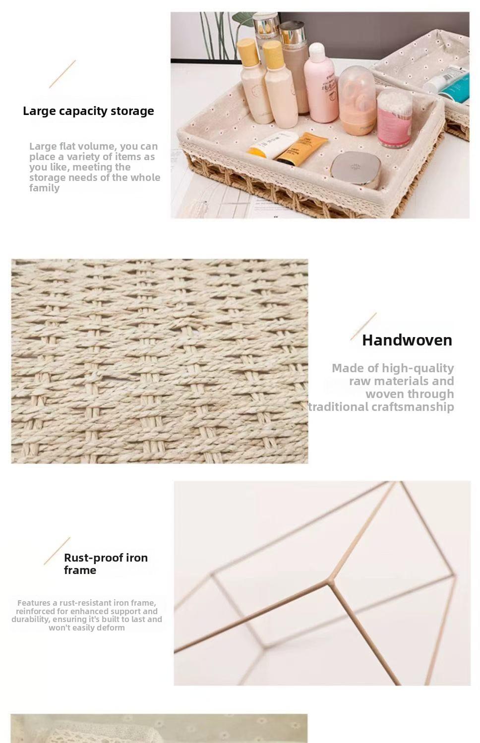 Jewelry storage, stall display, desktop storage box, storage basket, toy and key organizer, living room storage basket