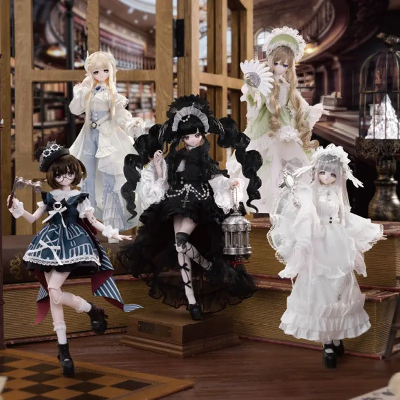 Miyami Fourth Generation Feathers Fog Poem Special Edition Bjd Blind Box, Collectible Ornament, Model Jdsx-Blsj, No Battery Included