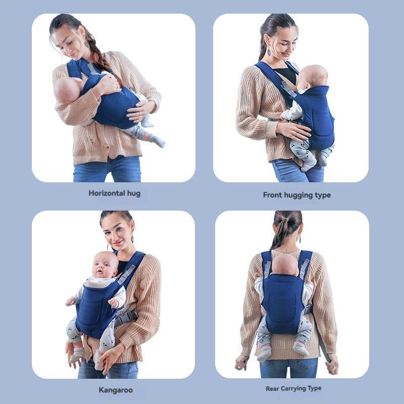 Baby Carrier, 1 Count Ergonomic Baby Hip Carrier, Comfortable Lightweight Baby Carrier, Portable Baby Travel Gear for Newborn to Toddler, Adjustable Ergonomic Carrier, Newborn Sling Carriers