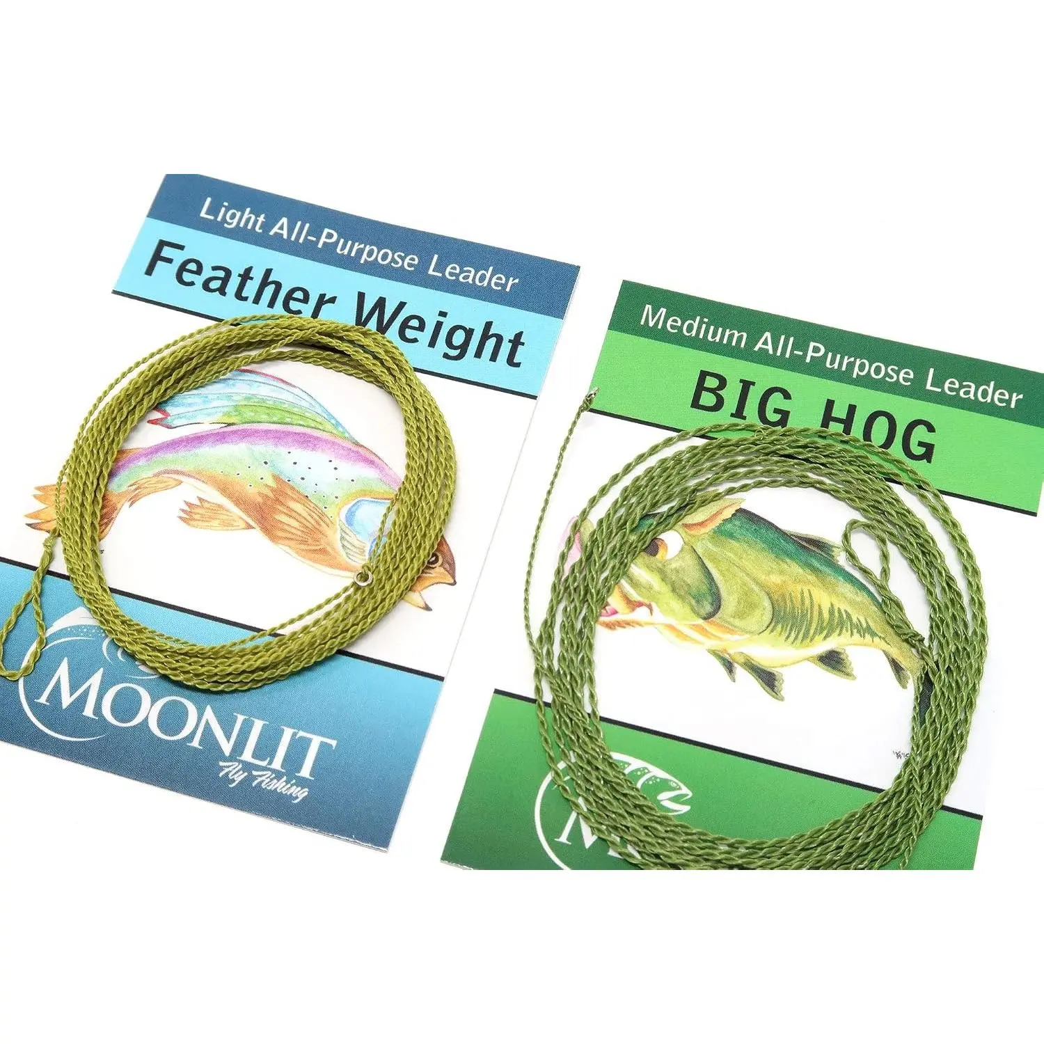 All-Purpose Leader Combo with Moonlit Featherweight & Furled Fly Fishing Leaders