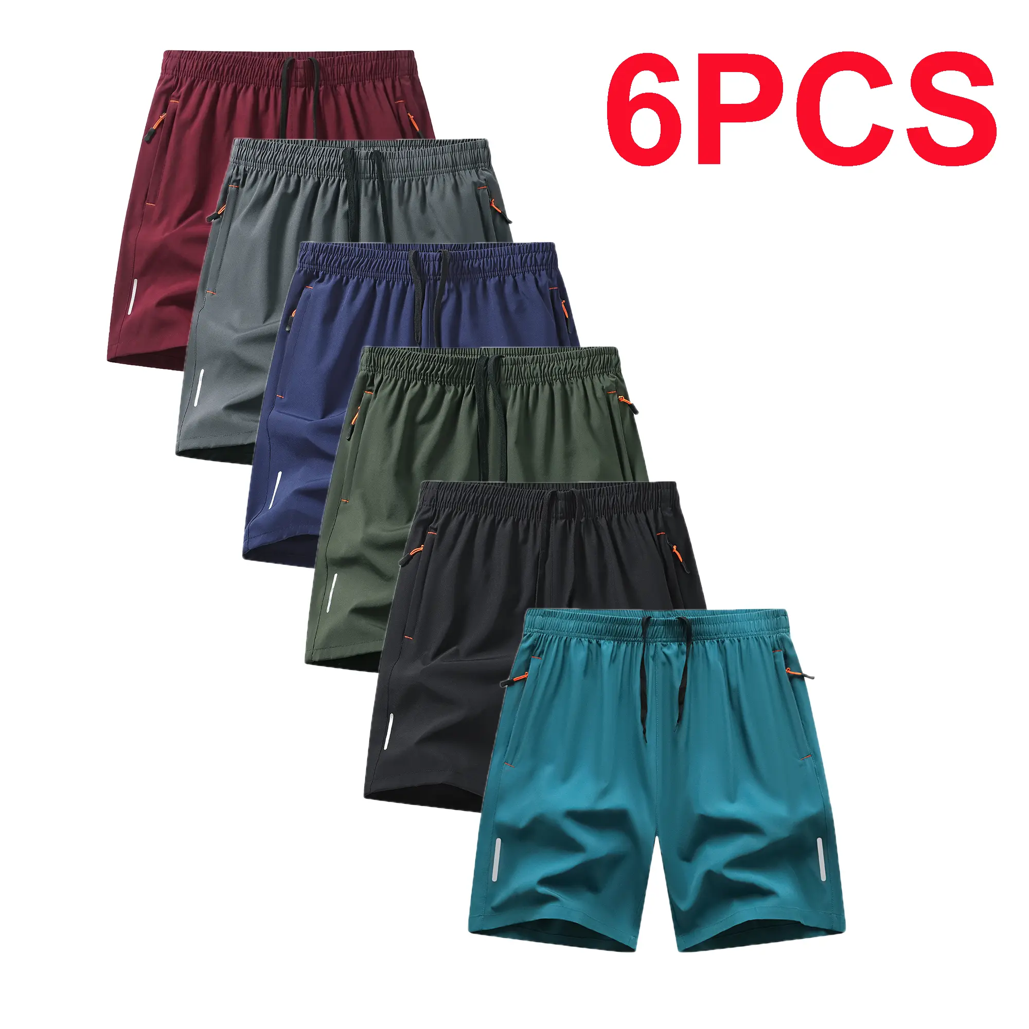 Red + Gray + Dark Blue + Green + Black + Light Blu
