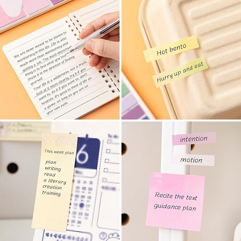 Notebook Combination, 1 Count Convenience Notes, Including 60 Sheets Sticky Notes, Index Tabs, Notebook, School Office Supplies, Stickers, Removable Dividers Tabs