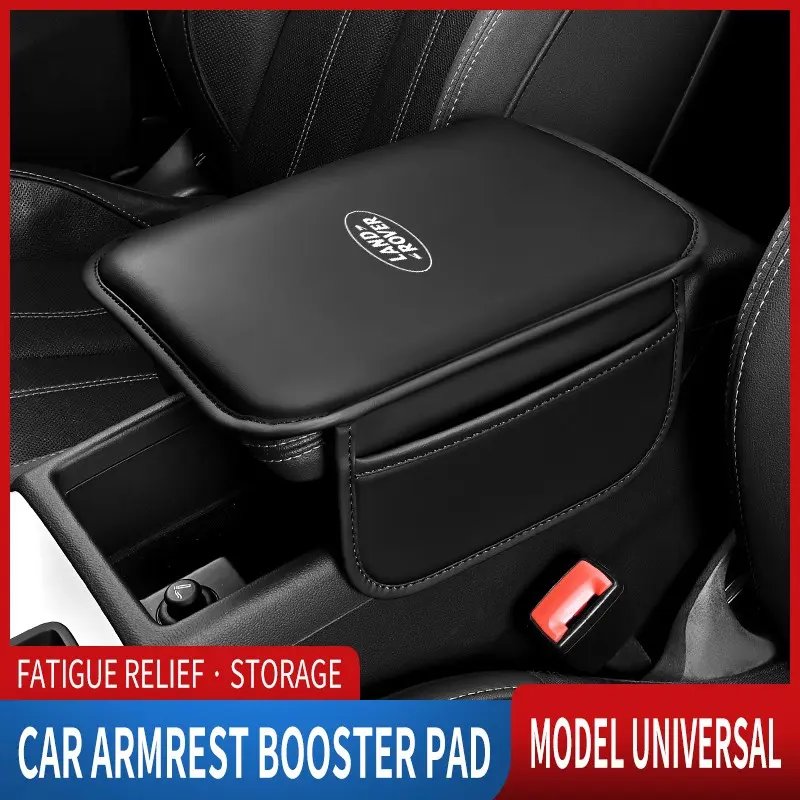 Car Armrest Box Cover, Armrest Box Protective Mat, Universal Car Armrest Box Mat, Suitable for Land Rover Range Rover, Range Rover Sport, Range Rover Velar, Range Rover Evoque, Defender 90, Defender 110, Defender 130, Discovery, Discovery Sport