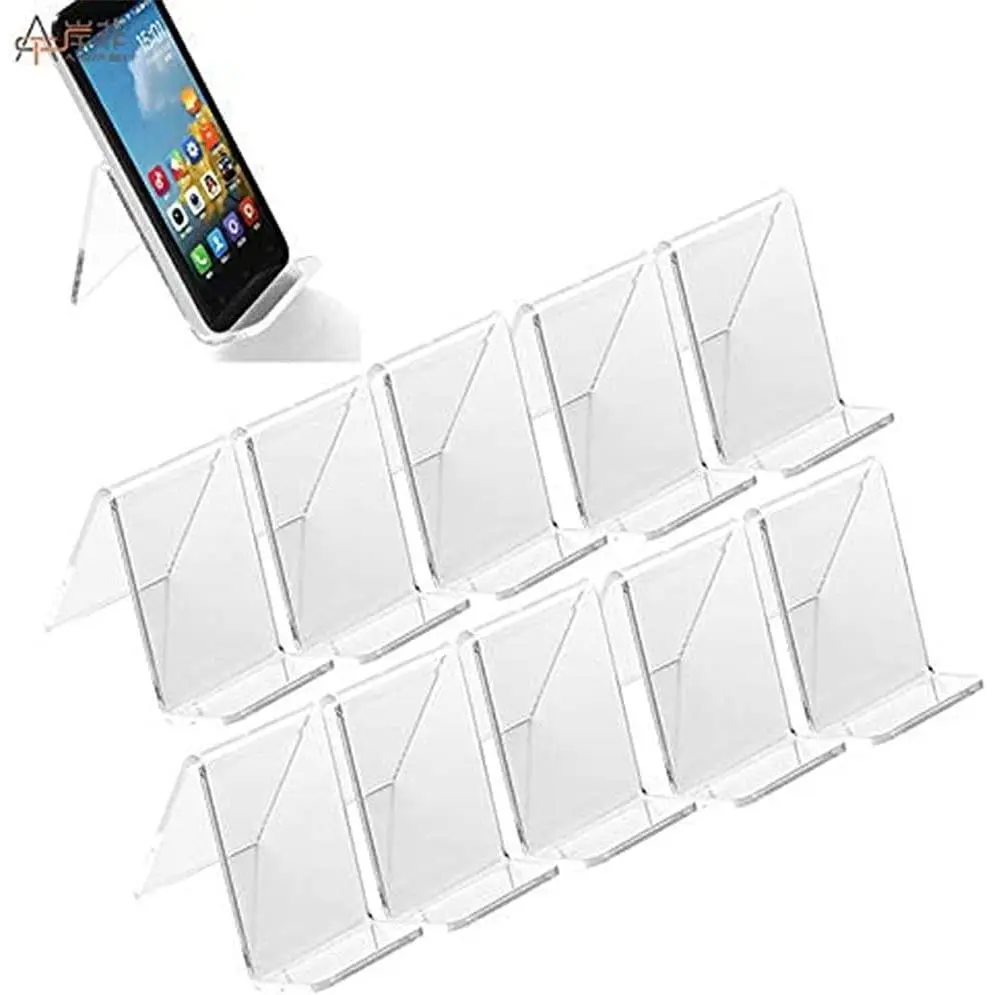 10x Mobile Phone Display Holder Cellphone Stand Retail Show Rack Mounts