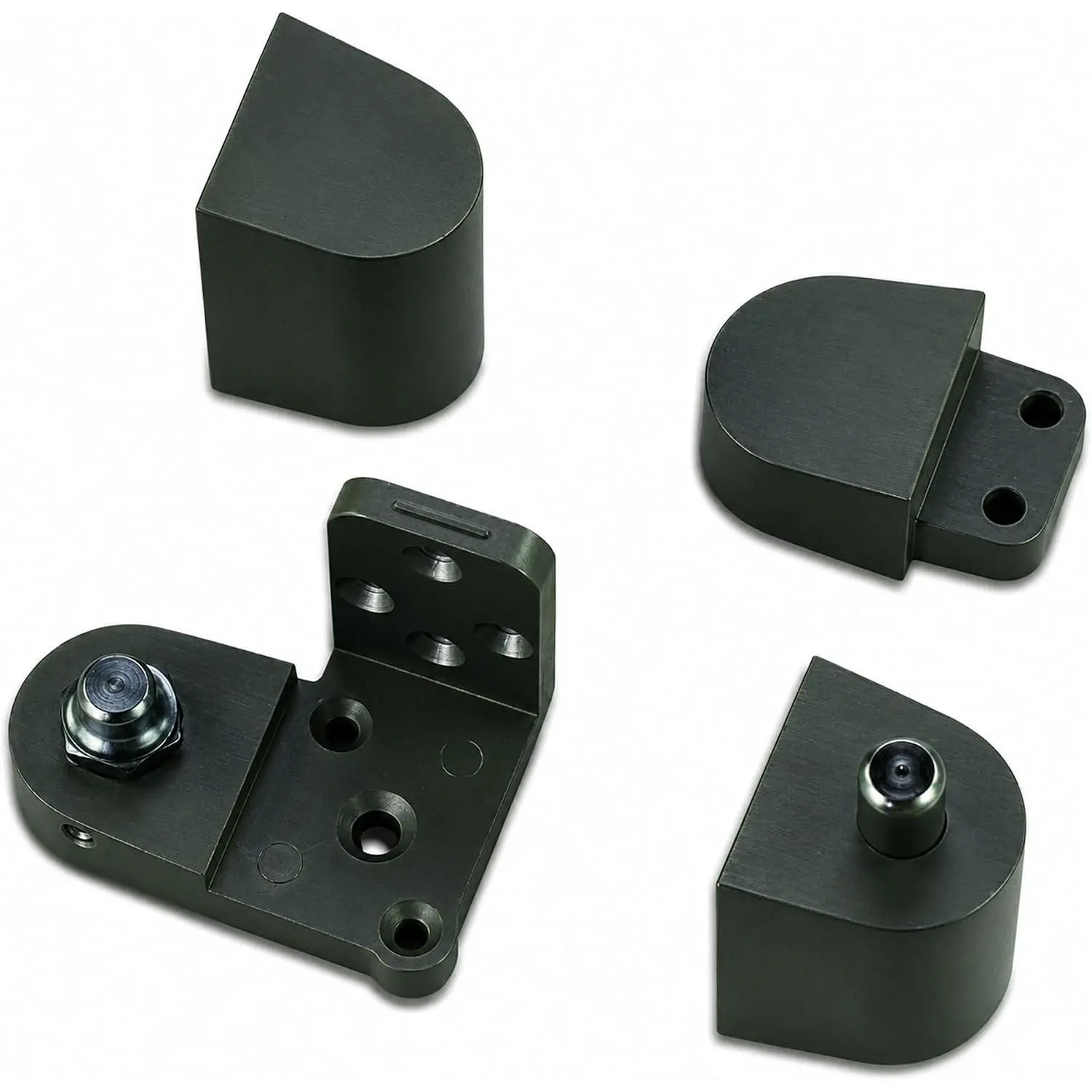 Storefront Door Pivot Hinge - Left Hand, Synthetic Ball Bearing Commercial Hinge with Full Adjustability for Commercial Users & Entryway Installations, Ball Bearings, Entryways