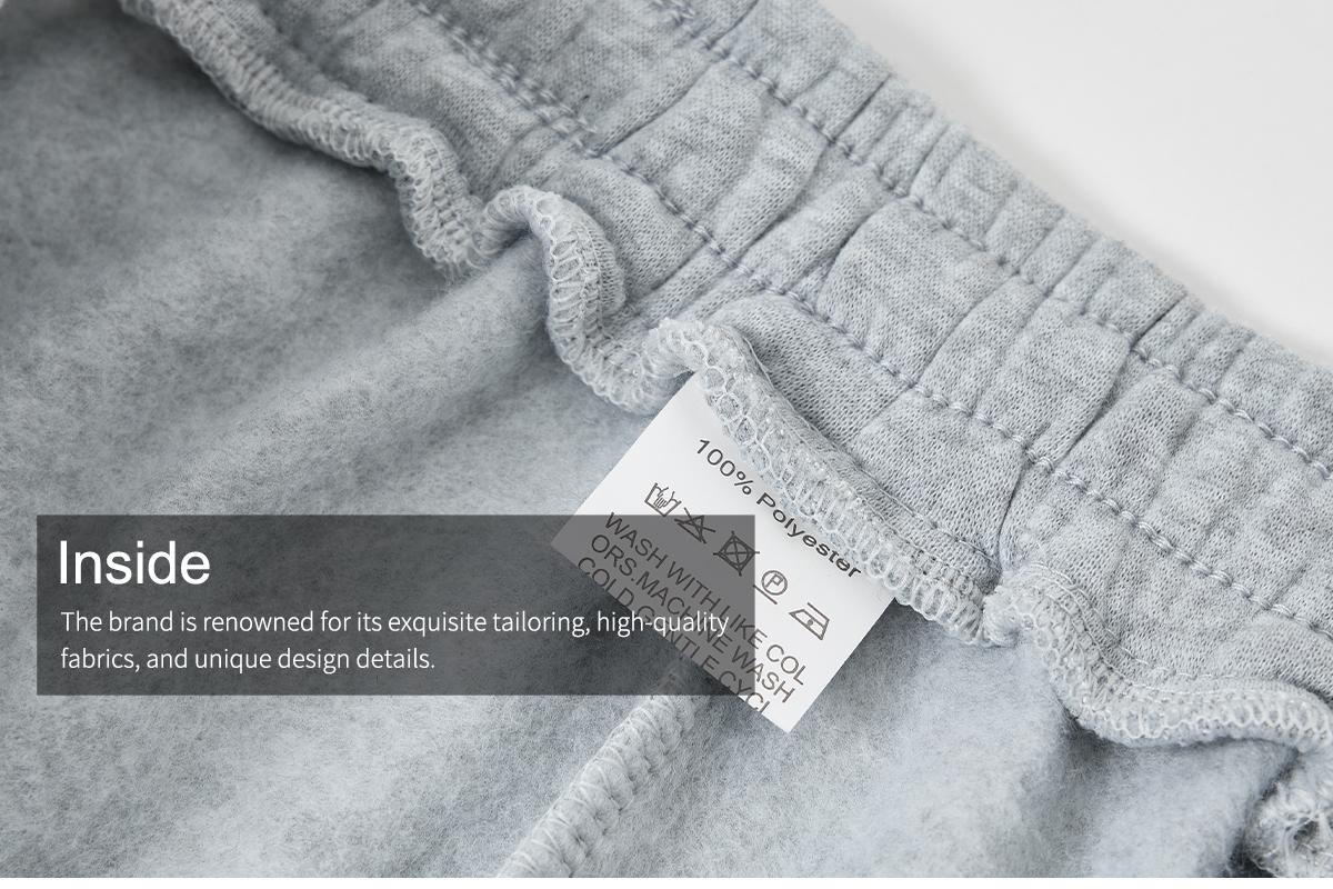 TJL Men's Regular Fit Solid Drawstring Waist Sweatpants, Casual Pocket Design Pants for Fall & Winter, Men's Trousers for Daily Wear, Yoga Training Pants, Casual Sports Pants solid drawstring waist sweatpants