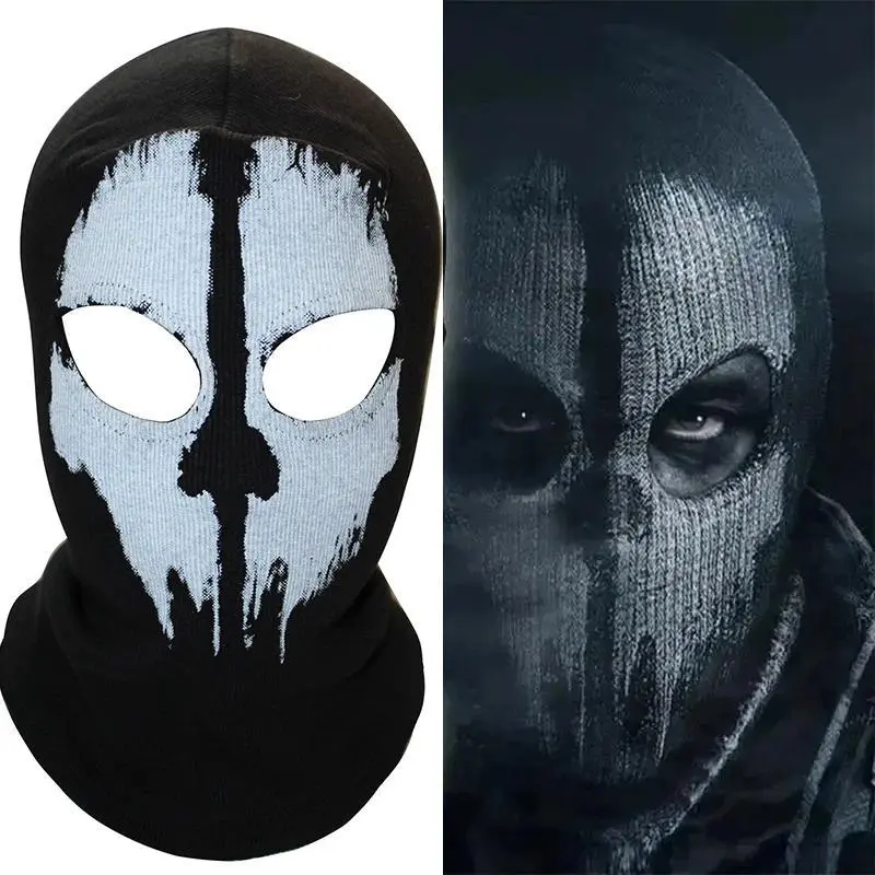 (Fast shipping) COD NEWest  100%Cotton Balaclava Hood Full Face Masks For Ghosts Skull Bike Skiing Hood Ski Mask