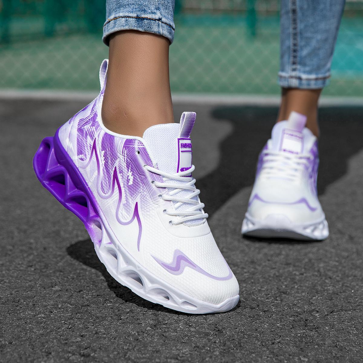 2026 New Glossy Plus Size Casual Sneakers Women's Thick Sole Platform Rocker Shoes Fashion Single Shoes 1212