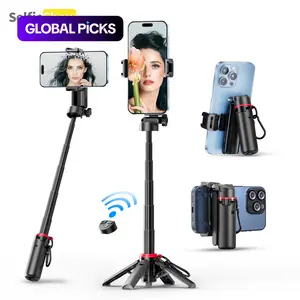 Multifunctional Mini Selfie Stick, Portable Phone Handle Assist, Desktop Tripod for Smartphone Photography