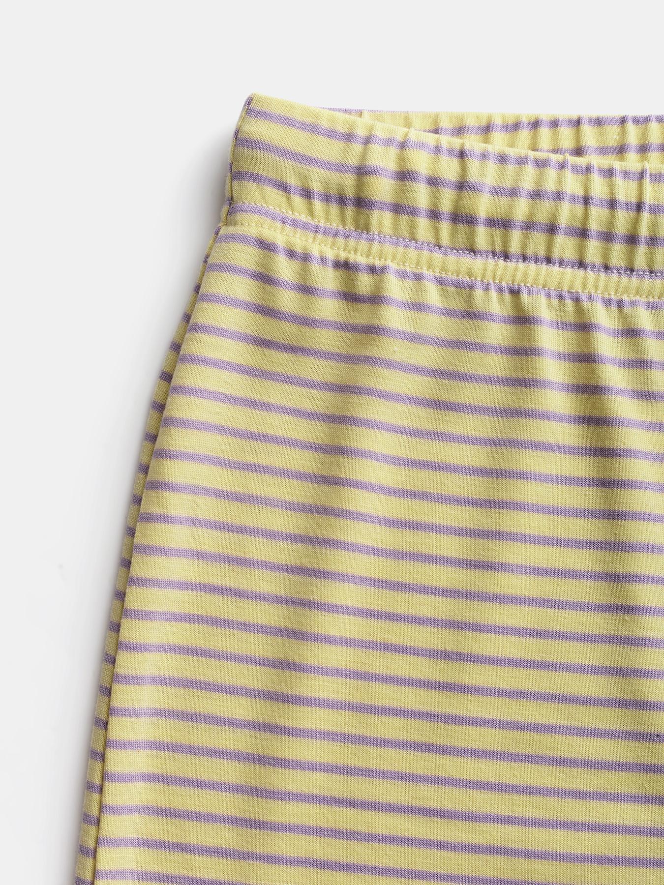 Women's Casual Striped Long Sleeve Top and Shorts Set, Fitted Regular Length, All Seasons, Plain Pattern, 2 Piece