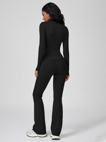 Women's Sporty Tracksuit Set, Casual Two-Piece, Comfortable Athletic Wear, Ideal for Gym & Daily Activities