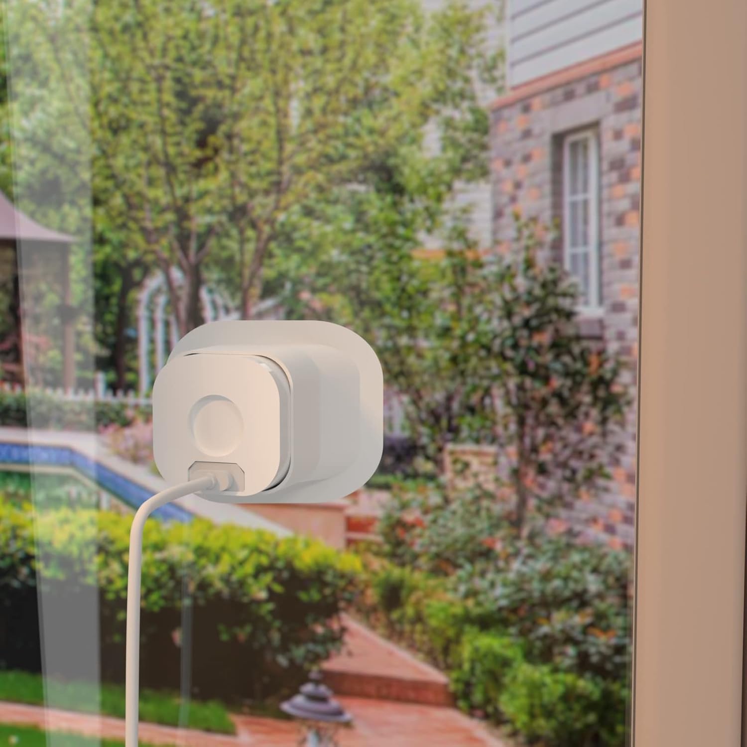 2 Pack Angled Window Mount Bracket for Blink Mini, 20 Degrees Tilt (Up/Down/Left/Right), Get Tilt Viewing Angle (Not Compatible with Blink mini 2)