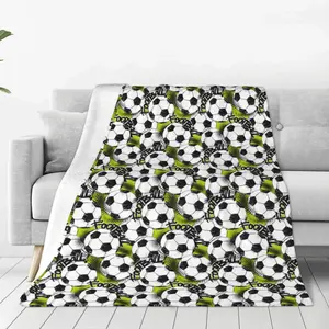 Vsdgher Ultra-Soft 95% Flannel Blanket Throw - Wrinkle Resistant, Anti-Allergy, for Couch, Sofa, Bed, Cinema, Watch Party (4 Sizes Available, 80"x60")