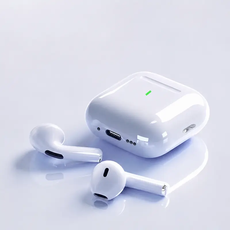 A6 TWS Bluetooth Wireless Earbuds IPX5 Waterproof Touch Control HiFi Sports Headphones with Mic