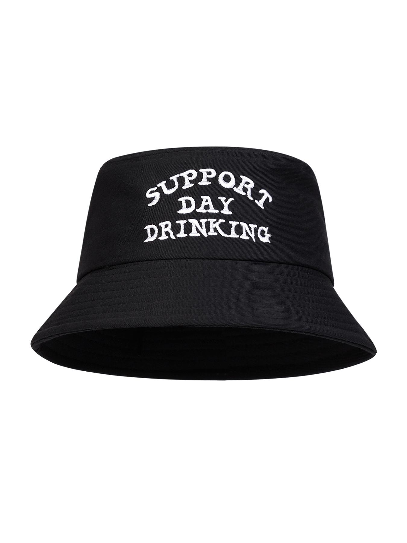 Women’s Embroidered Fisherman Hat for Sun Protection, Lightweight Casual Outdoor Travel Cap, Stylish Accessories for Activities