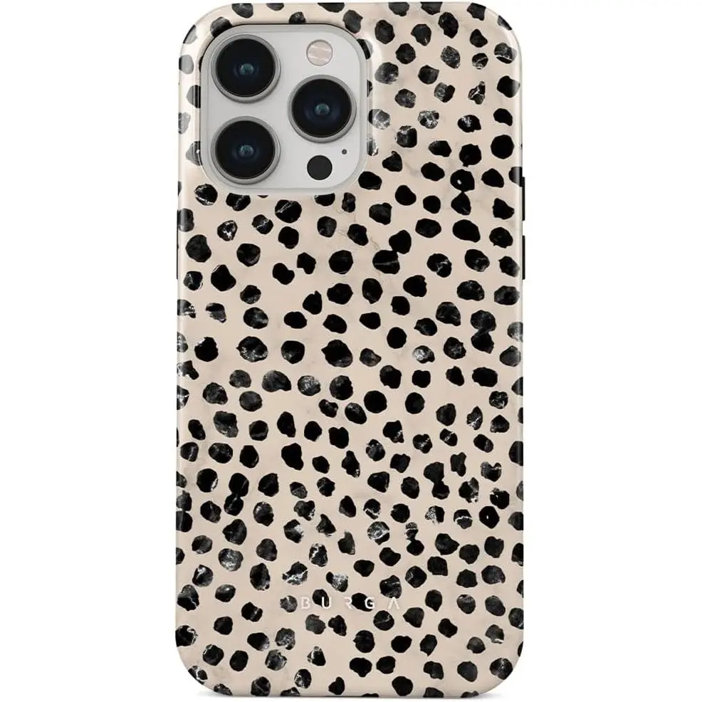BURGA Unisex Phone Case for iPhone 15 Pro Max - Pro Max Fit, Dual-Layer Hybrid Design with Shock-Absorbing TPU, Durable Exterior, Scratch-Resistant Finish, Raised Bezel Edge for Screen Protection & Daily Use