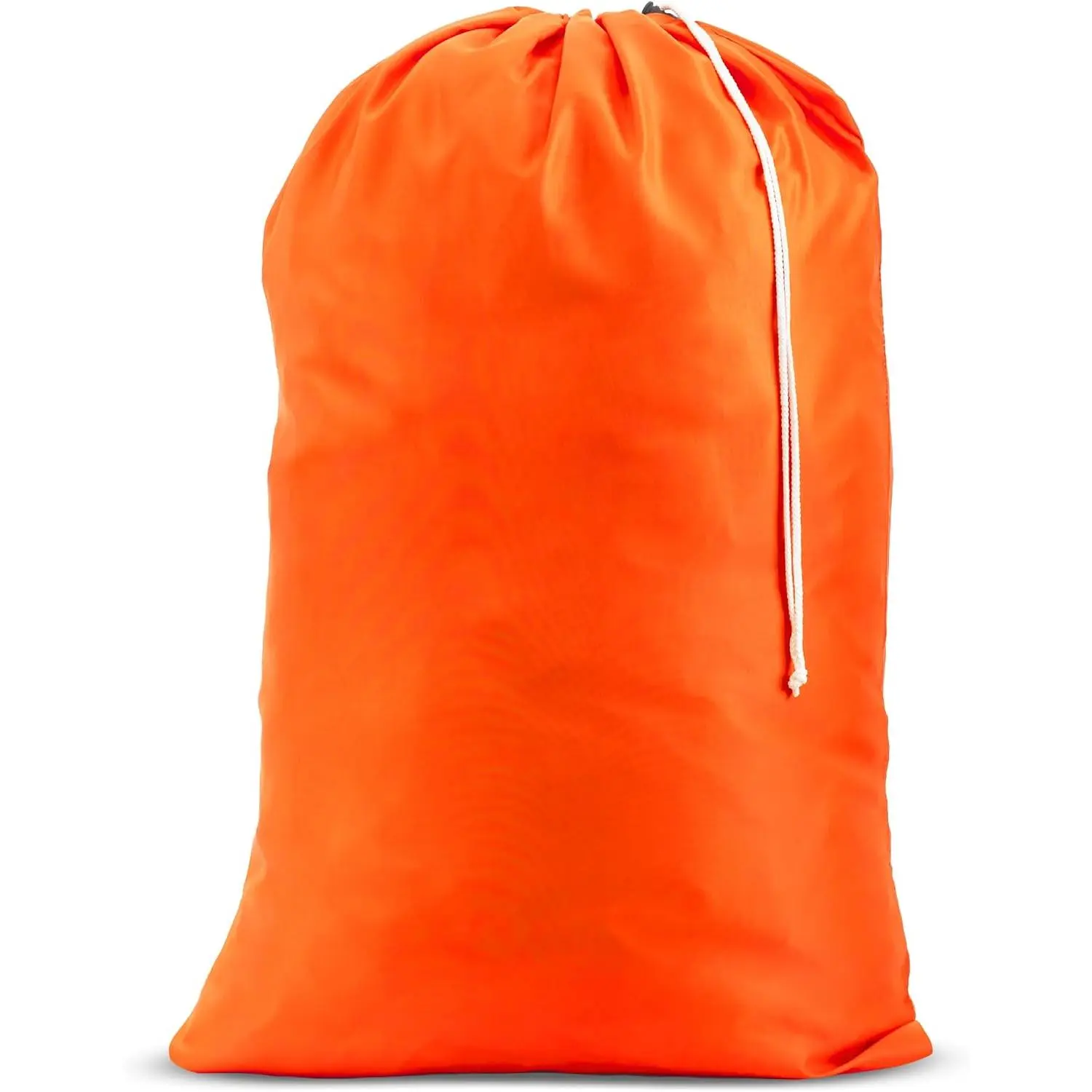 Extra Large Laundry Bag 30 x 40 - Heavy Duty Nylon, Locking Drawstring, Machine Washable, Holds 3 Loads, Dirty Clothes Sack for Travel, Dorm, College| Handy Laundry (Orange)| 30"x40" XL Nylon Laundry Bag, Locking Drawstring, Machine Washable, Heavy Duty,