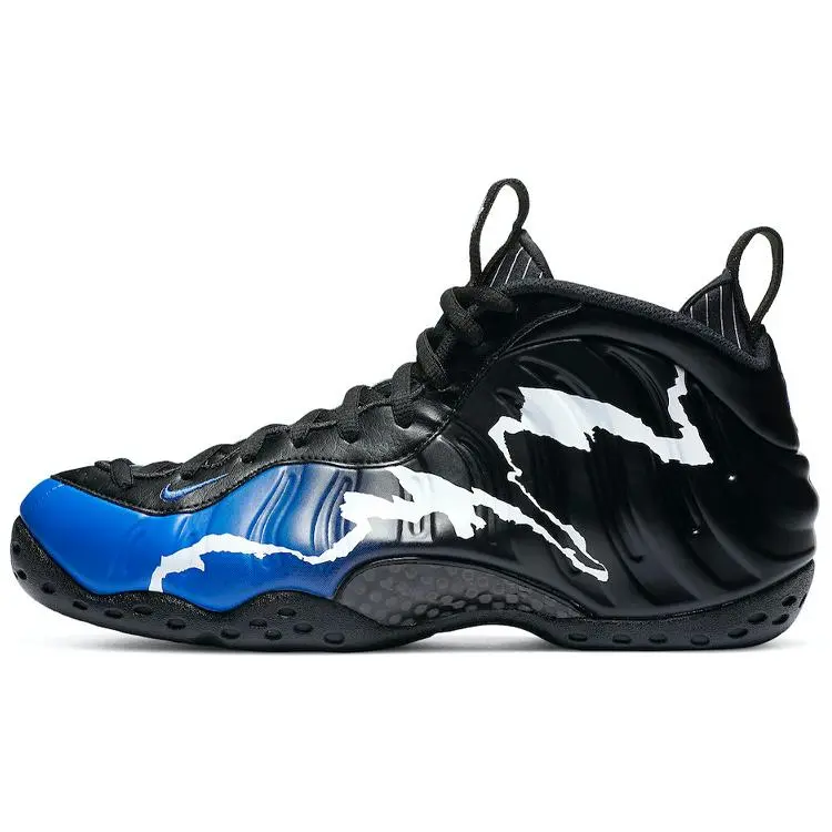 Nike Foamposite One Black Aurora Mid-Top Retro Basketball Shoes for Men and Women Verifiable, with credentials and supporting global authentication