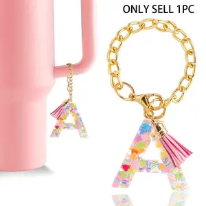 Charm Accessories For Stanley Cup Handle Charm For Women Stylish Modern Chain Pendant Keychain Tumbler Cup Charm, Unique Beverage Accessory