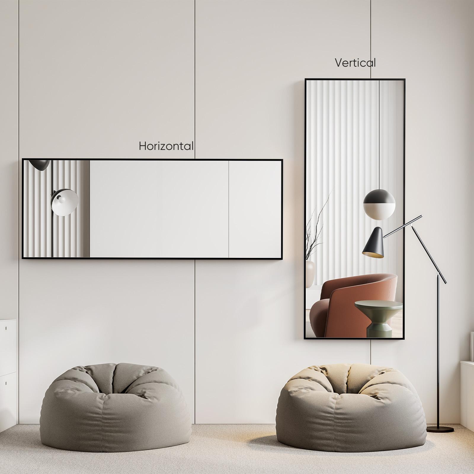 Arched/Right Angle 71"x26"/64"x21"/59"x16"Full Length Mirror Full Body Floor Gold Mirror Standing Hanging or Leaning Wall,Arch Wall Mirror with Stand Aluminum Alloy Thin Frame for Bedroom Cloakroom,Black Full-Length Mirror with Explosion-Proof HD Glass Arched/Right Angle 71"x26"/64"x21"/59"x16"Full Length Mirror Full Body Floor Gold Mirror Standing Hanging or Leaning Wall,Arch Wall Mirror with Stand Aluminum Alloy Thin Frame for Bedroom Cloakroom,Black Full-Length Mirror with Explosion-Proof HD Glass