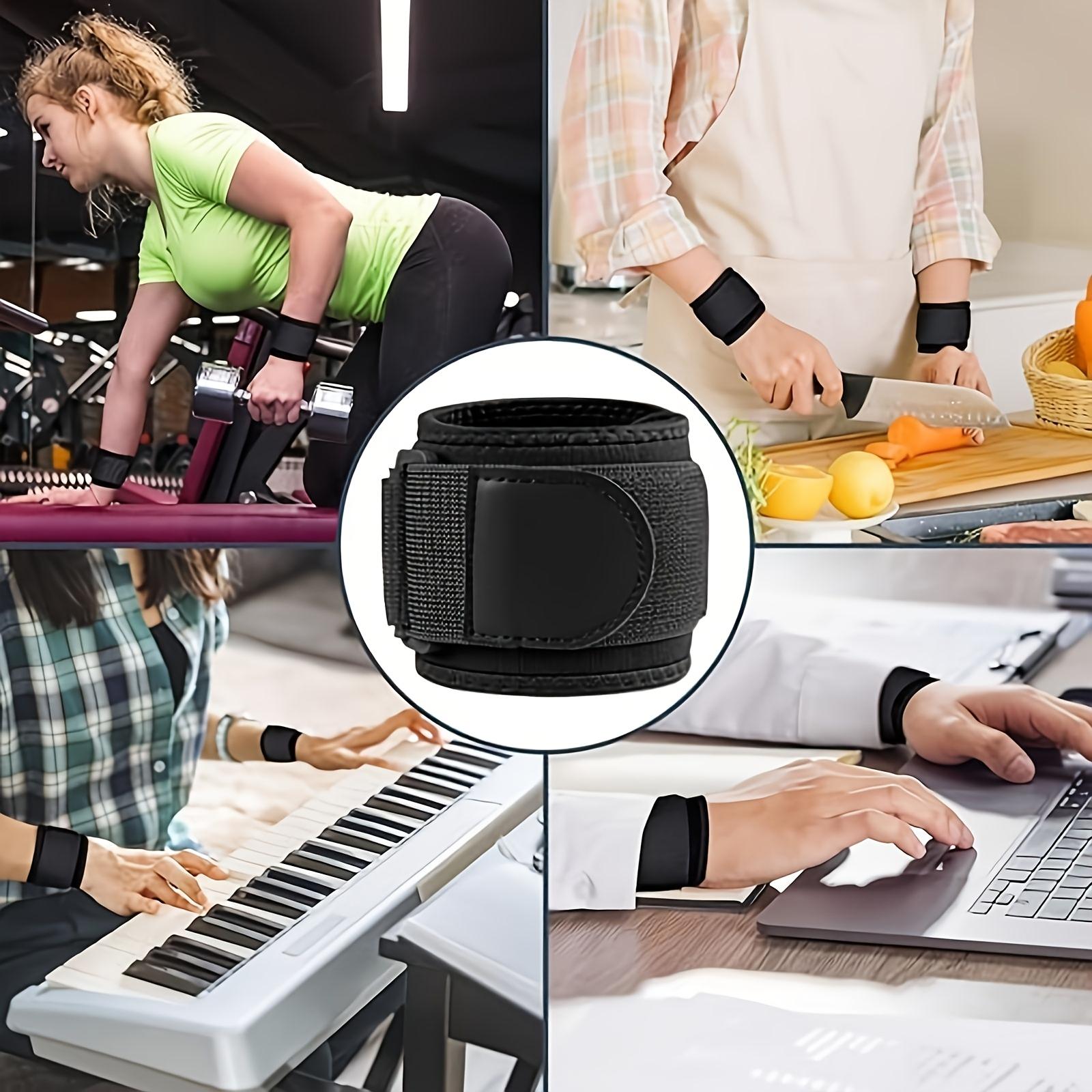 Polyester Sports Wristband, 1pc/2pcs Options, Compression Design for Wrist Support and Daily Warmth, Sports & Outdoor Accessory