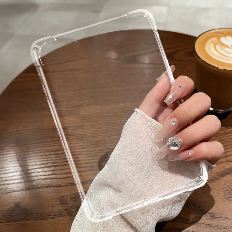 Transparent Soft Case for Kindle Paperwhite 12th Gen, Anti-Drop Full Coverage Ultra-Thin Protector, 11th Gen 6.8 Inch, 10th Gen Kindle, Clear