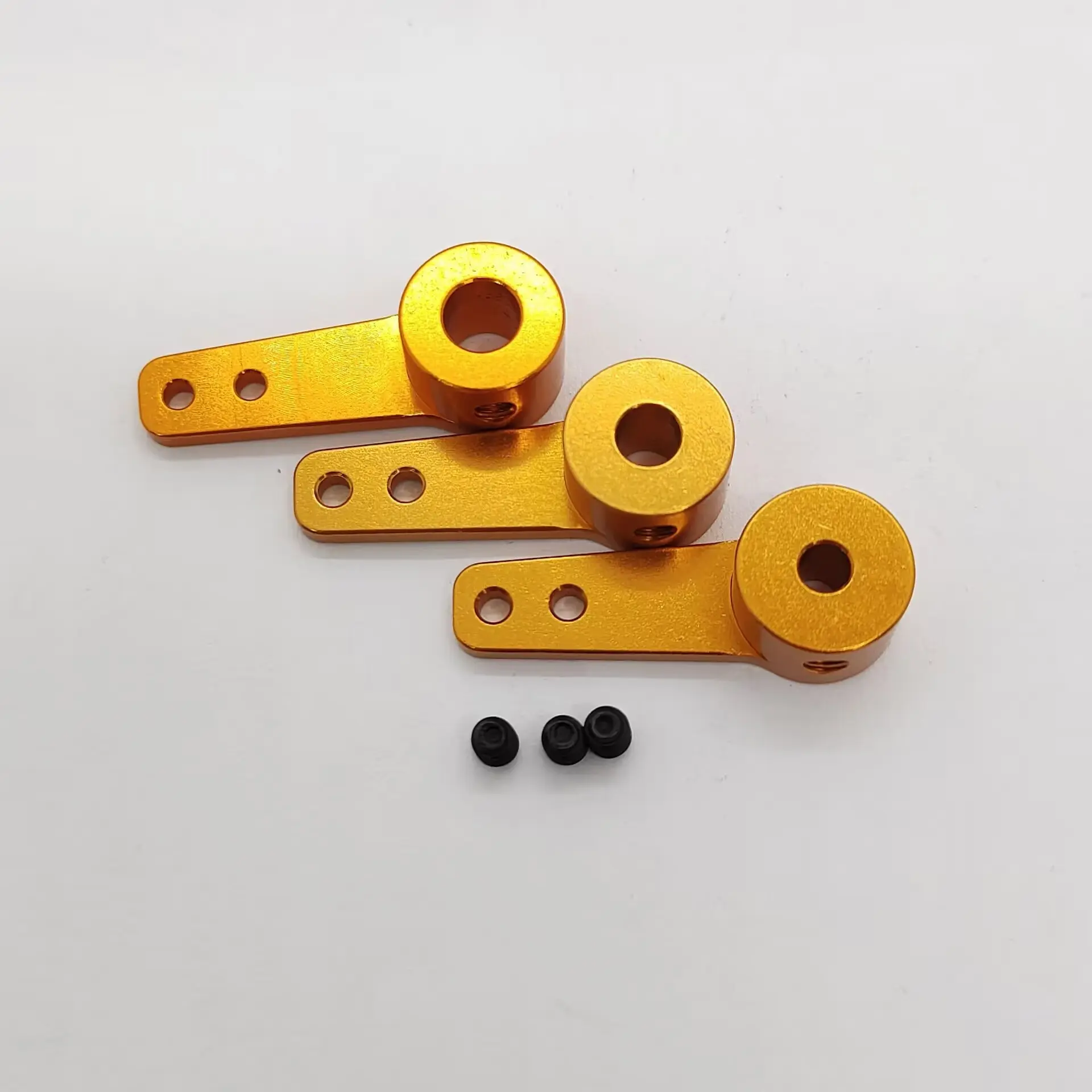 Single-Sided Metal Steering Arm, RC Model Steering Arm, Transmission Arm, Crankshaft, Eccentric Wheel Crank Linkage, Durable Steering Component