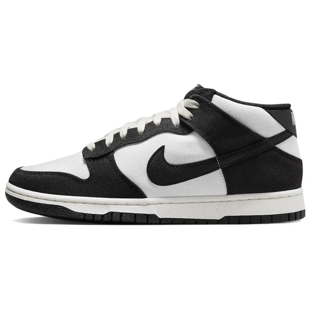 Nike Dunk Mid 'Canvas Panda' DV0830-102