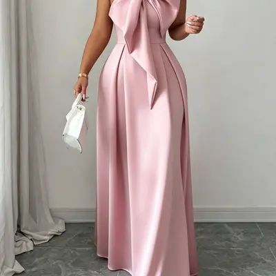 birthday dresses fast shipping Elegant Dress Pink Regular Sizes:Large up and afternoon tea bias cut Lilac Tulle A-line V-neck