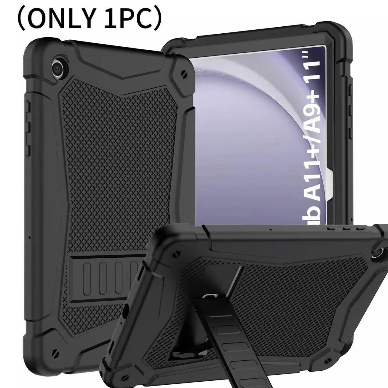 for Samsung A11+/a9+ 2026 11-Inch Shockproof Tablet Case, Adjustable Stand, Pen Slot, Multiple Colors Available, Protective Cover, Tablet Casing