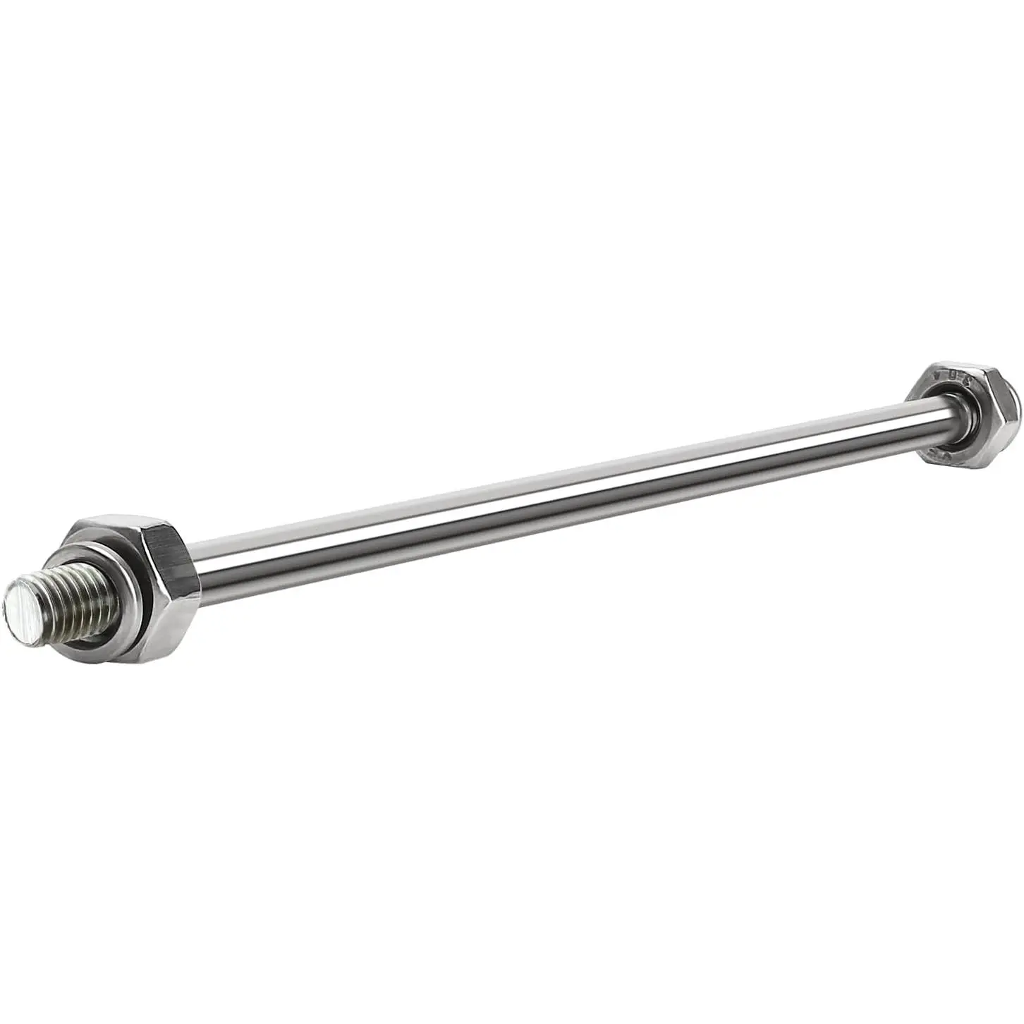 6 Inch Stainless Steel Rod For Float Valve - 1/5" Diameter with 1/4"-20 Threads, Compatible with 3/8" & 1/2" Inlet Valves -  Resistant 18-8 Steel - for Water Tanks, Fountains & Toilet Repair