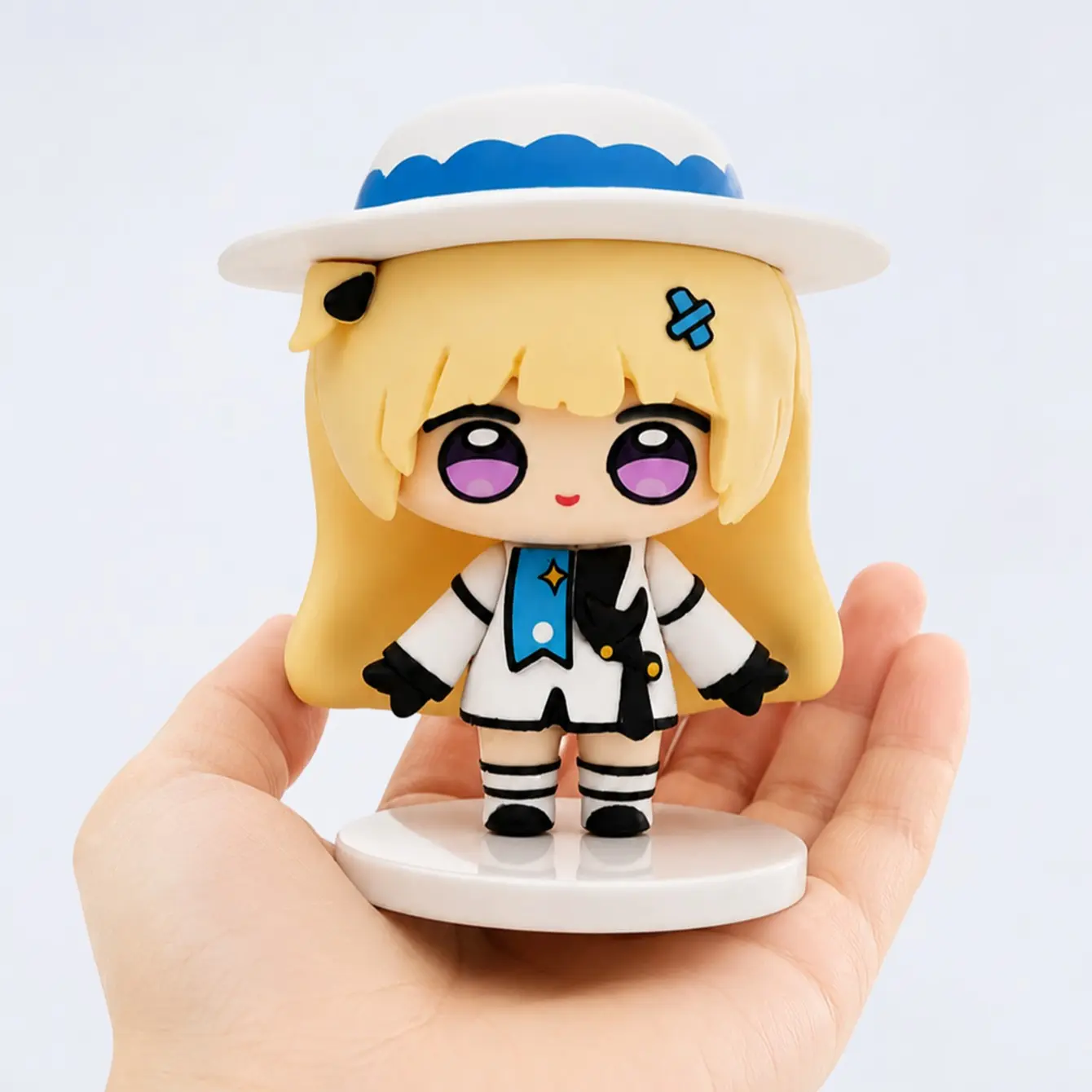 'phoebe Chupi' Cute Girl Meme Figurine, Funny Desk Decor, Cute Desktop Decoration, Cartoon Game Lover Gift, Fun and Whimsical Desktop Ornament, Cute Figurines