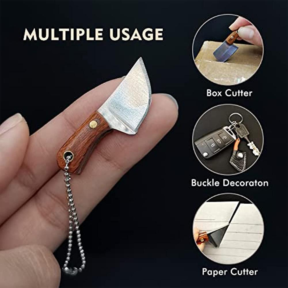 Pocket Knife Set, Including Knife & Knife Holder & Knife Blade & Knife Cover, EDC Knife Set for Outdoor Camping, Portable Multipurpose Knives