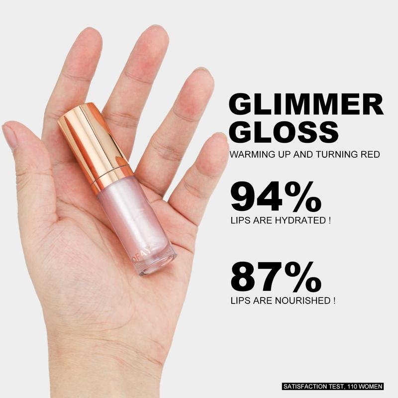 PHOFAY Juicy Tubes Ultra High-Shine Yummy Flavors Moisturizing Warm Lip Oil 4.5 ML Non-Sticky Easy Application