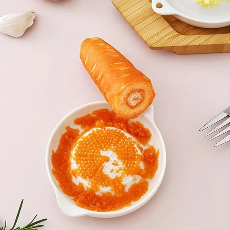 Ceramic Household Garlic Press, Ginger Manual Masher, Baby Food Grinder, Carrot Masher, Ginger Puree Maker