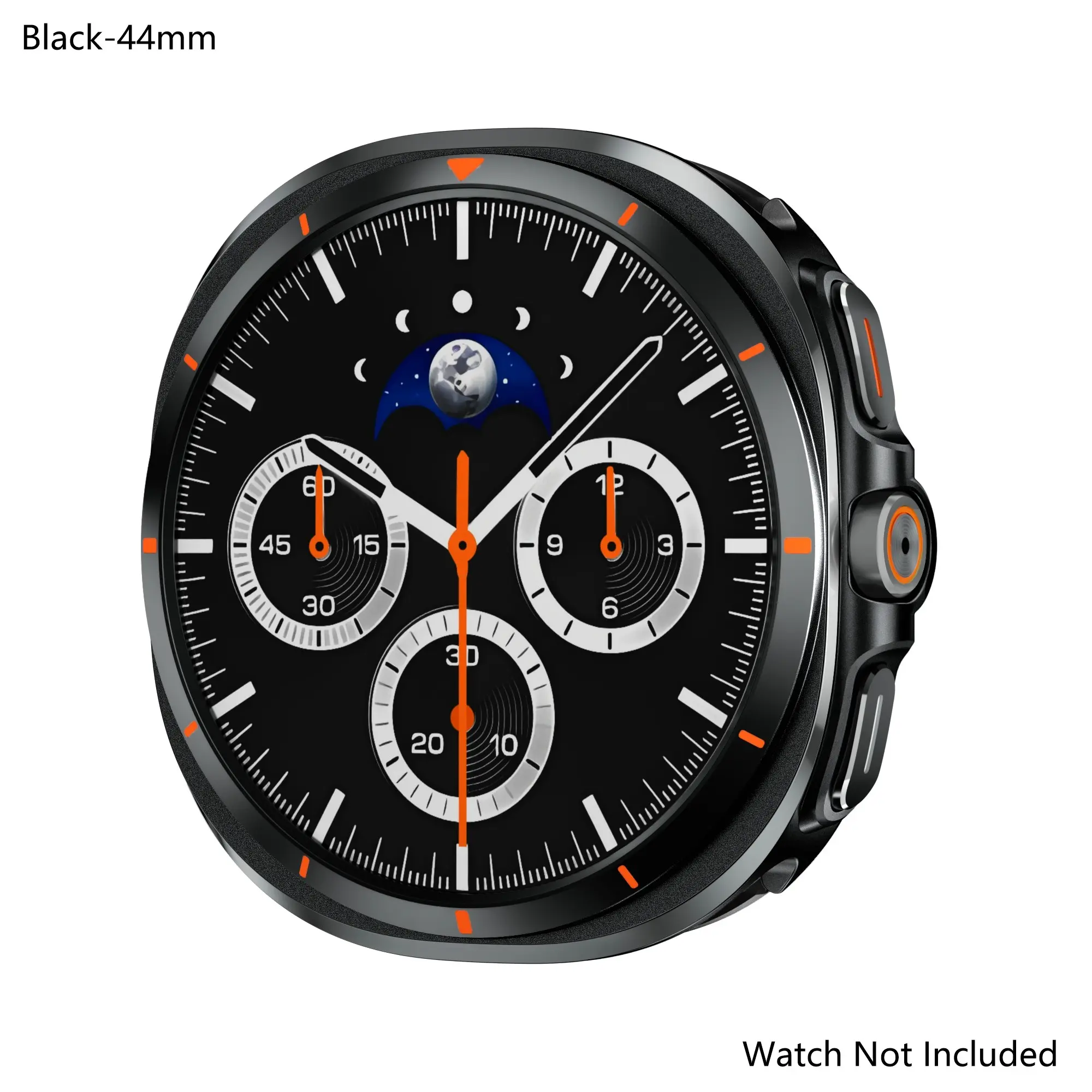 Fierce Cyber Shield for Samsung Watch 8 40mm/44mm – Rugged Industrial Style Bumper, Precision Cutouts, Easy Installation, Scratch-Resistant Metal Frame, Versatile for Hiking, Fishing, and Daily Commute.
