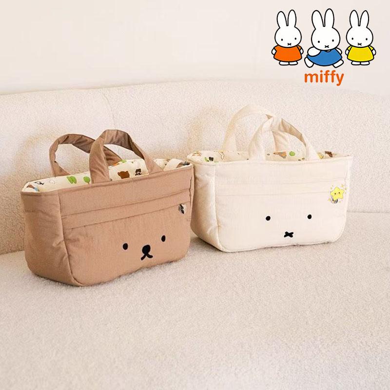 Japanese Kawaii Miffy Handbag New Cute Cartoon Anime Cart Hanging Bag Going Out Portable Storage Bag Girl's Festival Gift