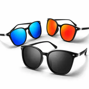 Night Vision Glasses PC Frame Polarized Sunglasses Men Outdoor Sport Sun Glasses Day Night Vision Driver Night Glasses Goggles