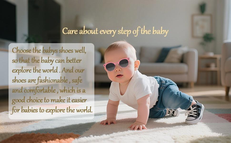 (New)Unisex Baby Boys Girls Shoes, Newborn Infant Non-Slip Canvas Denim High Top Sneakers, Toddler First Walkers Shoes