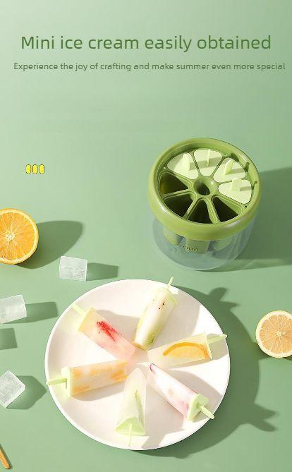 2PCS Food-grade popsicle mold with lid, suitable for home use, for making popsicles and frozen ice cubes. A handy tool for making your own ice cream.