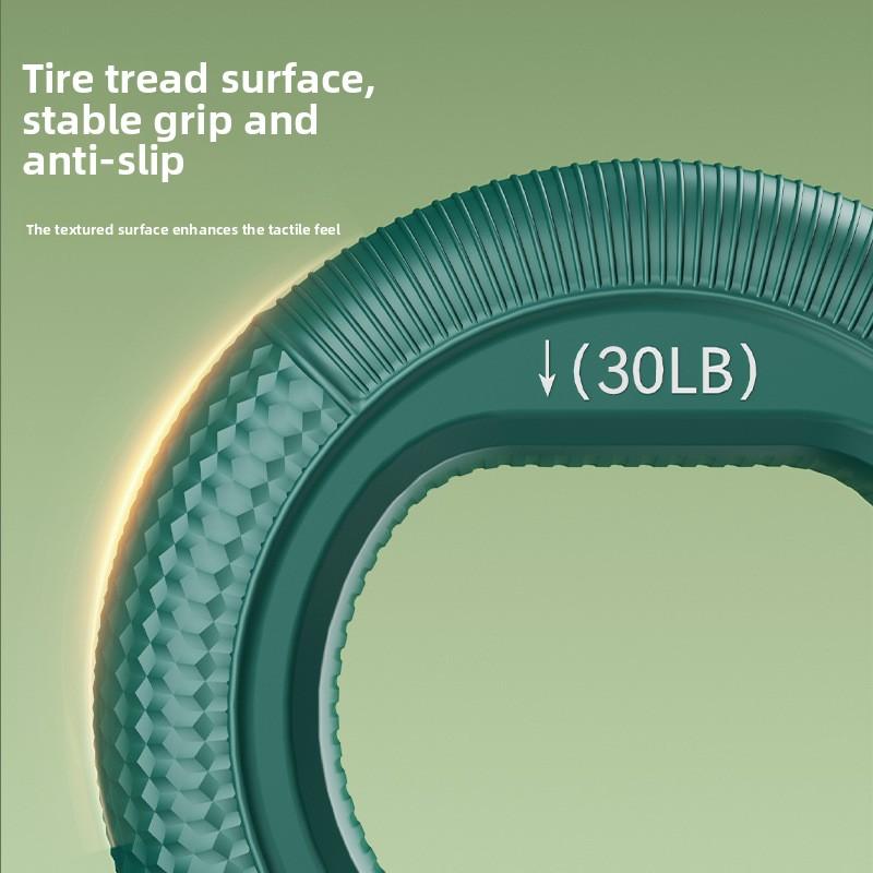 Silicone Grip Grip Ball Wrist Strength Arm Muscle Training Exercise Five Finger Strength Rehabilitation Grip Ring Exercise Equipment