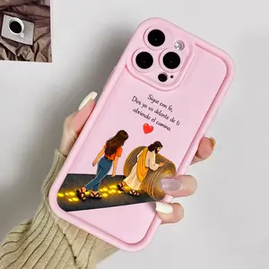 God Guided Path Smartphone Case for iPhone 17/16/15/14/13/12/11 Xs Pro Max Plus AIR,Spanish Quote Blush for Samsung S26/S25/S23/S24/S22/S21/NOTE20/A54/A53/A52/A36/A35/A34/A33/A17PLUS/ULTRA/FE,soft shockproof protective Protection A Gift for Believers