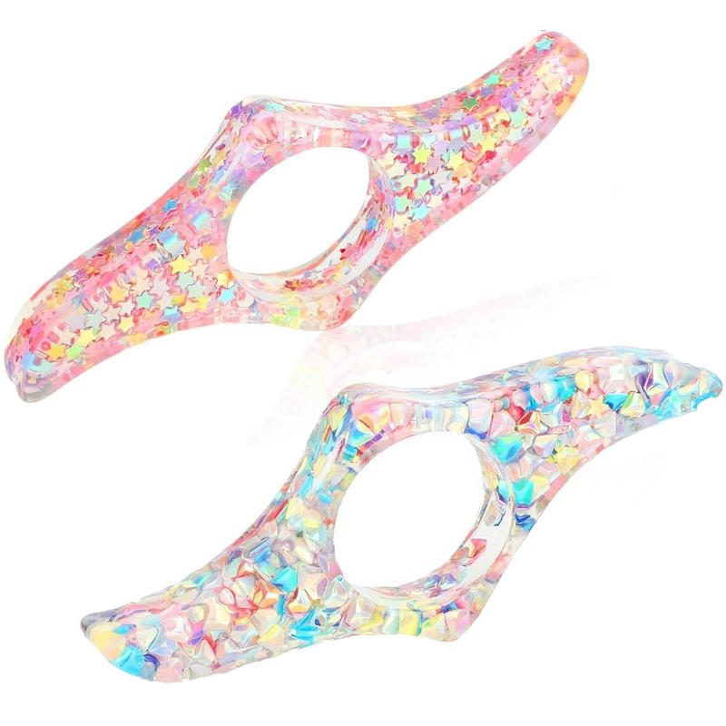 Transparent Thumb Book Holder, 1 Count Thumb Ring Book Page Holder, Personalized Thumb Bookmark, Book Accessories for Teachers & Book Lovers