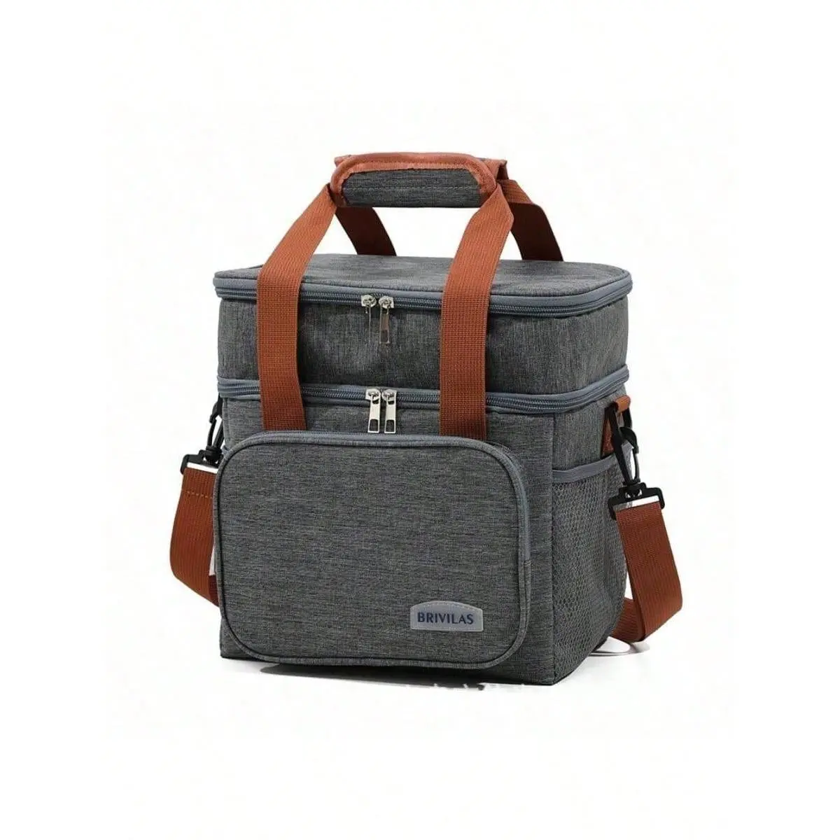 nsulated Lunch Bag, Double-Layer Thermal Lunch Tote, Reusable Lunch Bag for Hot and Cold Food, Portable Lunch Bag for Work, School and Travel