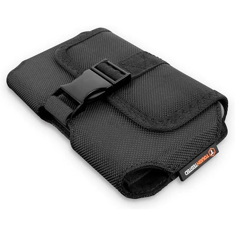 Phone Holster - 3XL Belt Clip Phone Holder for Extra-Large Smartphones – Rugged Ballistic Nylon,  Closure, 360° Rotating Clip, Fits for  17 Pro Max, Galaxy S23 Ultra &
