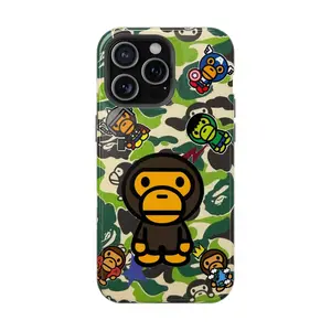 Baby Milo Phone Case, Camouflage Print Case Cover Suitable for iPhone 17-11 Pro Max/Plus and  Samsung Galaxy S23-25