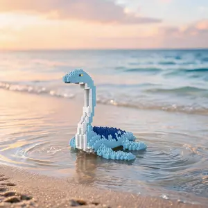 Micro Mini Cartoon Dinosaur Building Blocks, Self-Assembly Toy Set, Perfect for Beginners and Dinosaur Lovers, Ideal Birthday Gift