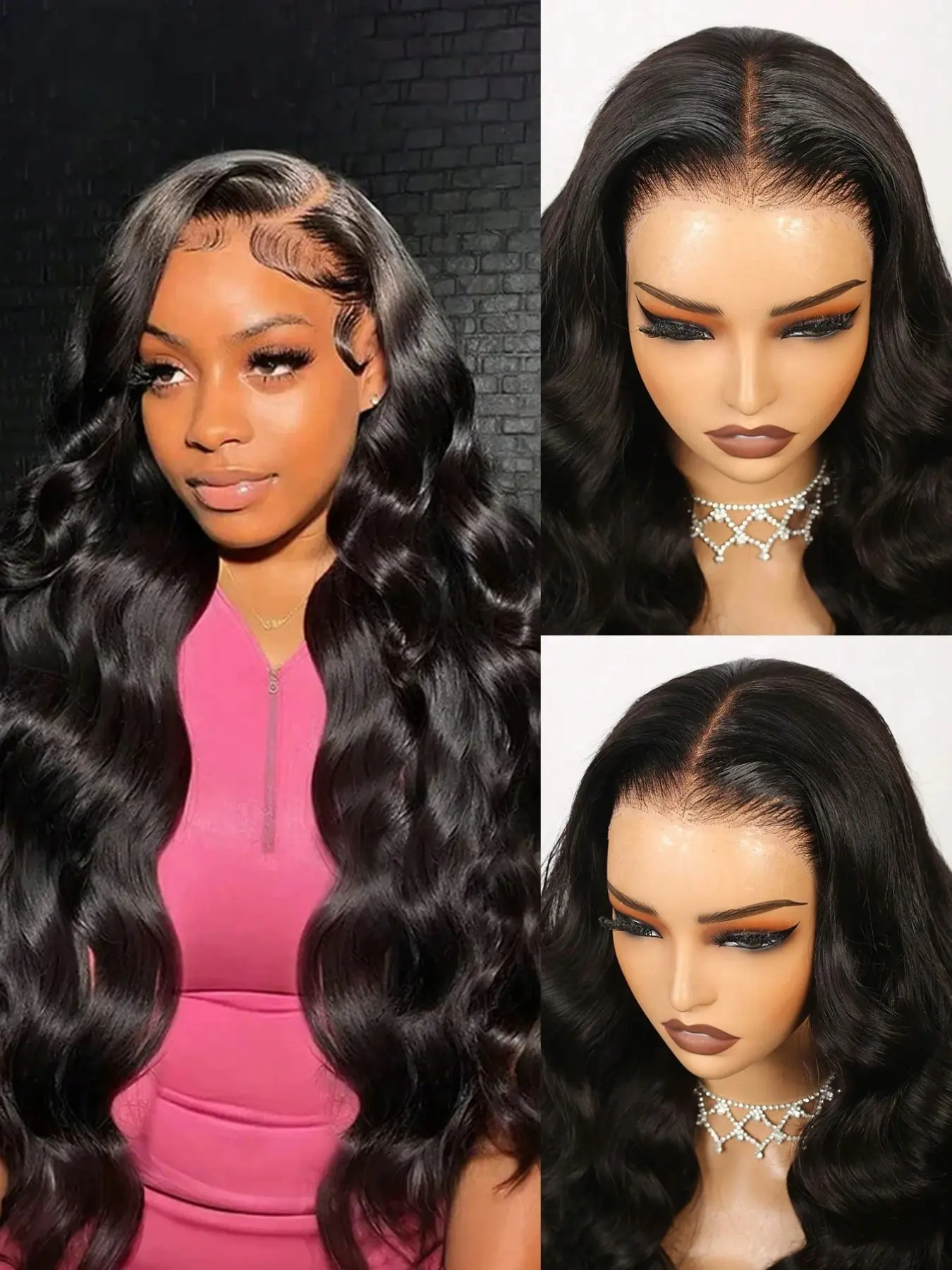 Wear And Go Glueless Wig Body Wave Human Hair Wigs Brazilian 5X5 HD Lace Closure Wig Pre Plucked Pre Cut Human Hair Wigs For Women